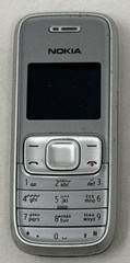 Nokia 1209 Vintage Cell Phone Bar Keyboard Slim GSM MP3 MicroSD 2.5mm Jack OEM