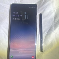 Samsung Galaxy Note 8 64GB Black Smartphone w/ S Pen