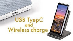 FREETEL MODE1 GRIP ANDROID COMPACT BAR PHONE UNLOCKED NEW JAPAN CARBON GREY