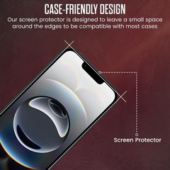 Screen Protector for iPhone 16 Plus 15 Plus 15 Pro Max Anti Scratch Clear 78 Cha