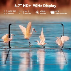 OUKITEL C58 Pro Cell Phone 24GB+256GB/1TB 5150mAh 6.7″ HD+ 50MP+8MP NFC T-Mobile