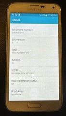 Samsung Galaxy S5 SM-G900V (Verizon) White 16GB Fast Ship Very Good Used