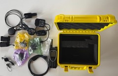 Iridium 9575 Extreme Satellite Phone + Full Accessory Kit Perfect VERY slightly