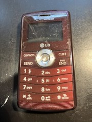 LG-VX9200M enV3 Cellphone 3G Qwerty Keyboard Camera Maroon Tested