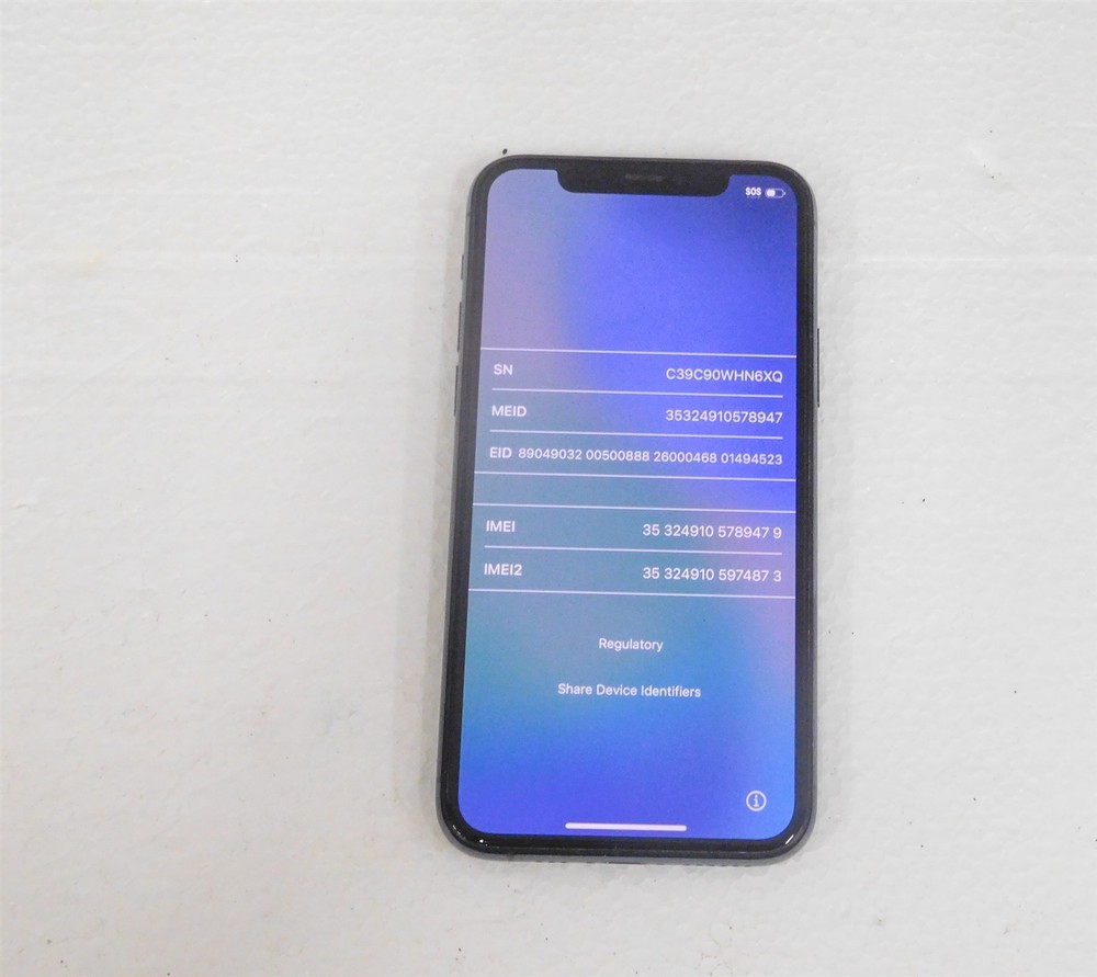 SIM unlocked Apple iPhone 11 Pro MWAR2LL/A 64GB Smartphone (as is)#262 (S7)