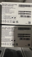 Xiaomi Redmi Note 13 5G Artic White – 8GB Ram – 256GB – Unlocked Global Version