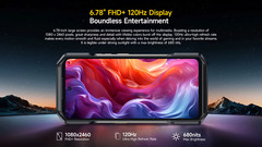 50MP+64MP Night Camera 6.78″ 120Hz 24GB+256GB NFC 10600mAh 5G Smart Rugged Phone
