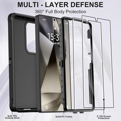 For Samsung Galaxy S24 Ultra Case with Heavy Duty & Shockproof Protective Cover