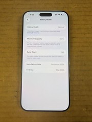 (Z305) iPhone 16 Pro Max 256GB Natural Titanium Model# MYW63LL/A