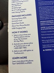TracFone Samsung Galaxy A03s -32GB Storage Wi-Fi Calling (Trac Phone Locked)