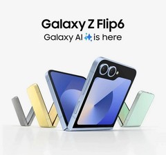 Used Samsung Galaxy Z Flip6, Fully Unlocked, 512 GB, Screen Distortion + C Grade