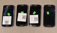 As-is Lot of 4 Samsung Galaxy S4 SCH-I545 16GB – Verizon 4G LTE – A2