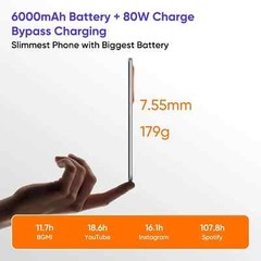 realme NARZO 80 Pro 5G 128GB Unlocked Dual SIM Android Smartphone – Racing Green