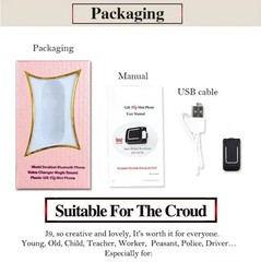 Unlocked J9 Mini Filp Dialer Cellphone GSM Mobile Card Phones FM Radio BT 3.0