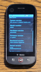 Motorola CLIQ / DEXT MB200 – Black ( T-Mobile ) Rare Blur GSM Smartphone