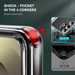 Galaxy S25 Ultra Case & Screen Protector for Samsung S25 Ultra Slim Shockproof