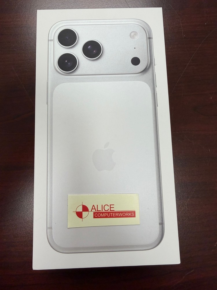 Apple iPhone 17 Pro 6.3″ with Physical Sim A3523 512GB Silver Color Unlocked