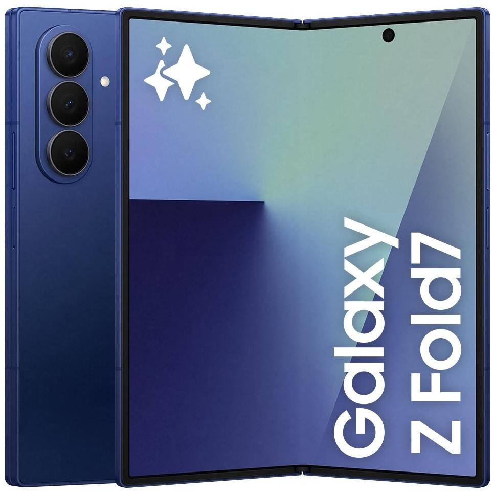GSM UNLOCKED for US Domestic Carriers Samsung Galaxy Z Fold7 256GB Blue A GRADE