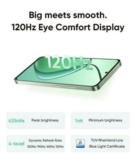Realme 12X 5G 6GB+128GB 120Hz 5000mAh Dimensity 6100+ Android Smartphone Global