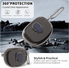 Secure Lock for Bose Ultra Open Earbuds Case(2024) Clear TPU Shockproof Cover