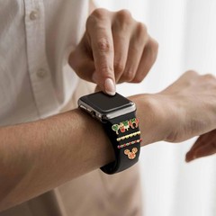 Watch Band Charms with Decorative Ring Loops for Apple Watch 38mm to 49mm SE/Ser