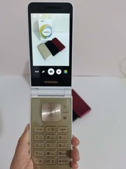 Samsung Galaxy Folder G1600 Dual SIM LTE Flip SmartPhone Unlocked Good Condition