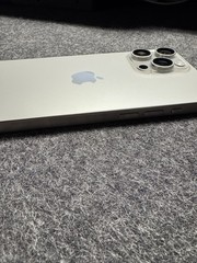 Unlocked Apple iPhone 15 Pro Silver iOS Bar Smartphone Triple Rear Camera