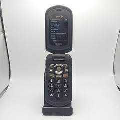 Kyocera DuraXT E4277 Cellular Flip Phone (Sprint) – Black – ASIS #3357