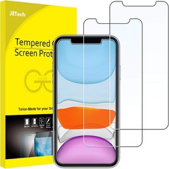 2-Pack Screen Protector for iPhone 11 & iPhone XR 6.1-Inch, Tempered Glass Film