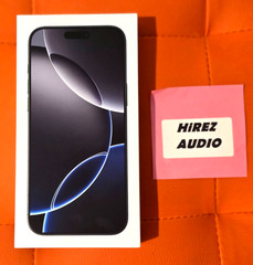 Open Box Apple iPhone 16 Pro Max 1TB Black Titanium Unlocked 2 Cycle 100% Life