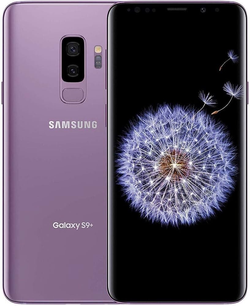 Samsung Galaxy S9 Plus 6.2” Unlocked 64GB Purple – Fair (Heavy Burn)