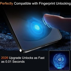 3 Pack Tempered Glass Screen Protector for Samsung Galaxy S26 Ultra