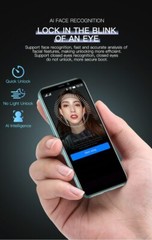 Small mini Android 9.0 smartphones cheap 4G Quad core Face ID cell phone 3GB RAM