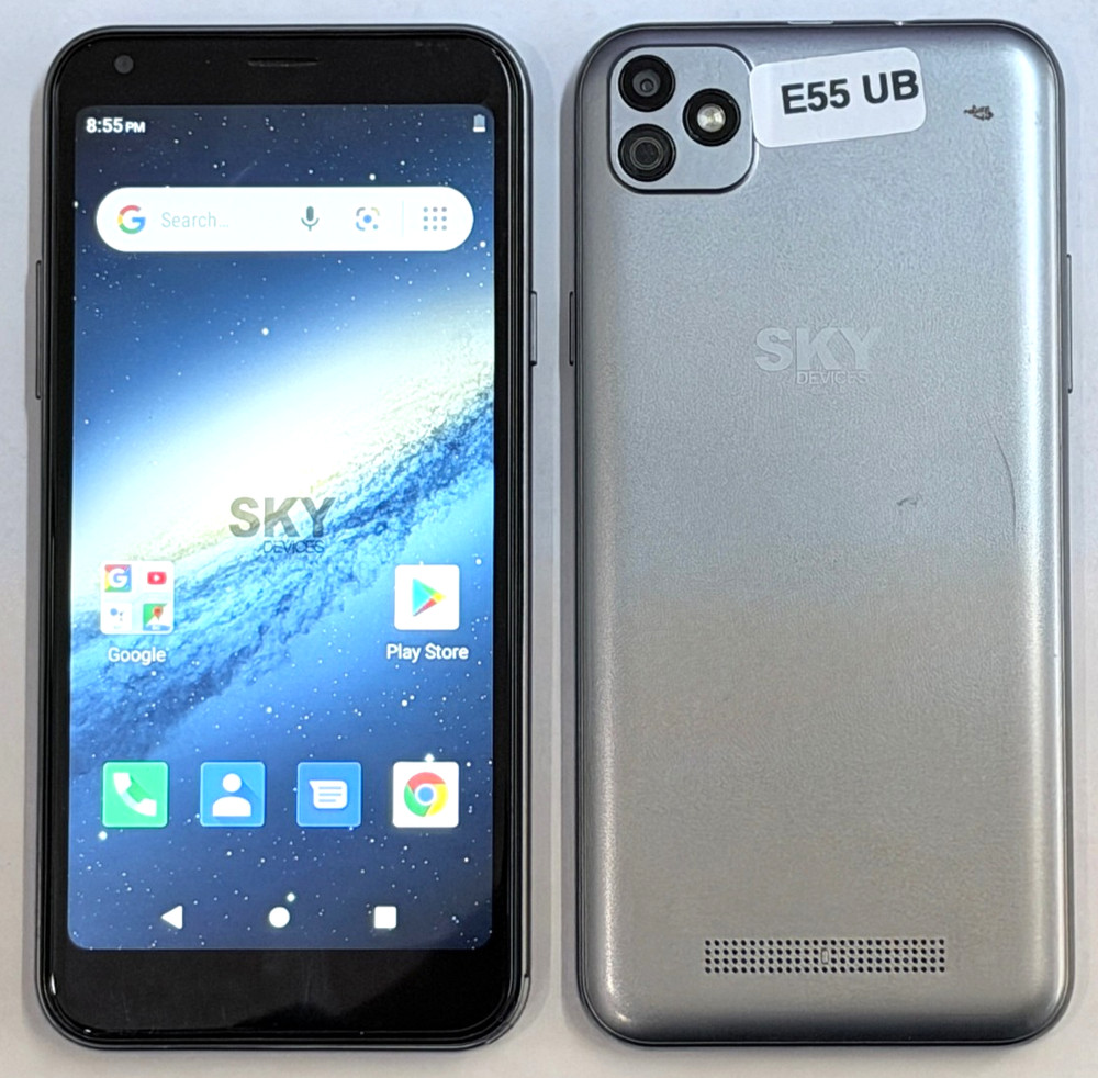 UNLOCKED SKY Devices Elite E55 4G LTE Dual SIM Smart Phone / T-Mobile AT&T *READ