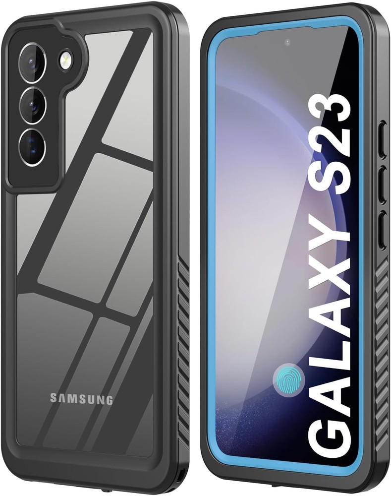 Samsung Galaxy S23 Case Waterproof Built-in Screen Protector Dustproof Underwate
