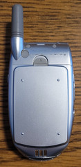 LG VX6000 – Silver and Blue ( Verizon ) Very Rare Cellular Flip Phone – READ
