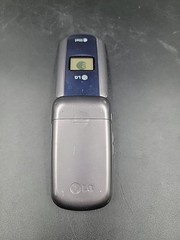 Vintage LG AX155 – Blue and Gray ( Alltel ) Rare Cellular CDMA Flip Phone