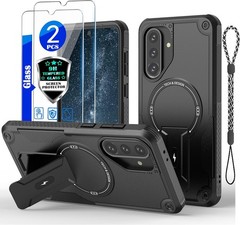 Samsung Galaxy A36 5G case/A56 5G case with 2*9H Tempered Glass Screen Protector