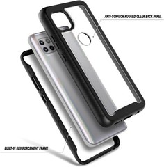 For Motorola Moto One 5G Case, Motorola UW Case with Built-in Screen Protection