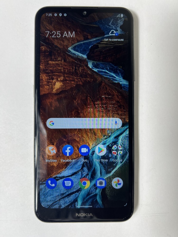 Nokia G300 N1374DL 6.5″ HD LCD Tracfone TFW Phone 16MP 64GB Meteor Gray – USED!!