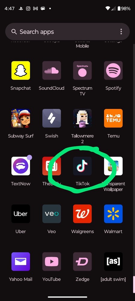 Ticktock Predownloaded