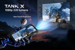 Unihertz 8849 Tank X Projector Rugged Phone 16GB+512GB Night Vision Smartphone