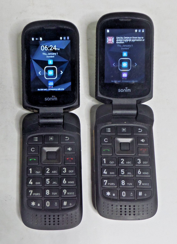 2x Sonim XP3800 XP3 phones