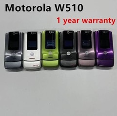 Motorola W510 Unlocked Flip Bluetooth GSM 850/900/1800/1900Phone 1year warranty
