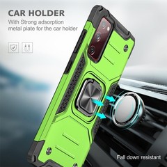 For Samsung Galaxy S20 FE 5G Case Military Grade with Nano Explosion-Proof Film