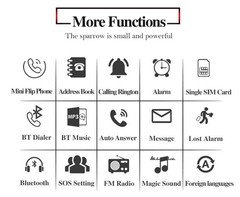 Unlocked J9 Mini Filp Dialer Cellphone GSM Mobile Card Phones FM Radio BT 3.0