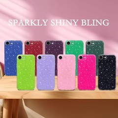Case for iPhone 17e Case Glitter Cute Sparkly Shiny Bling Sparkle Phone Cases 6.