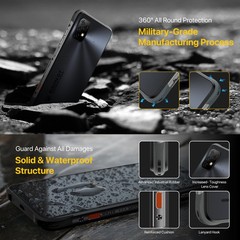UMIDIGI BISON GT2 8GB+128GB 64MP NFC 6.5” Unlocked Android Rugged Smartphone