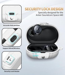 Silicone Protective Cover ONLY for Anker Soundcore Space A40 Secure Lock Case