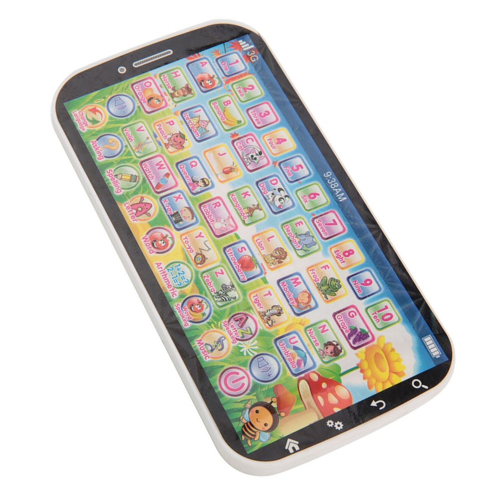 1 Cute Kids Mobile Phone Toy For Learning Sounds And Games NEW